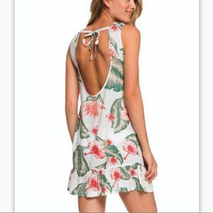 (NWT) ROXY Floral Mini Dress